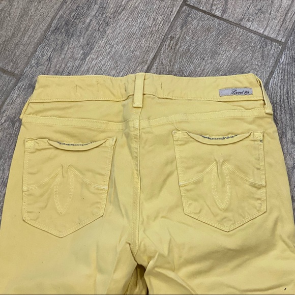Summer Yellow Denim Pants - Picture 5 of 7